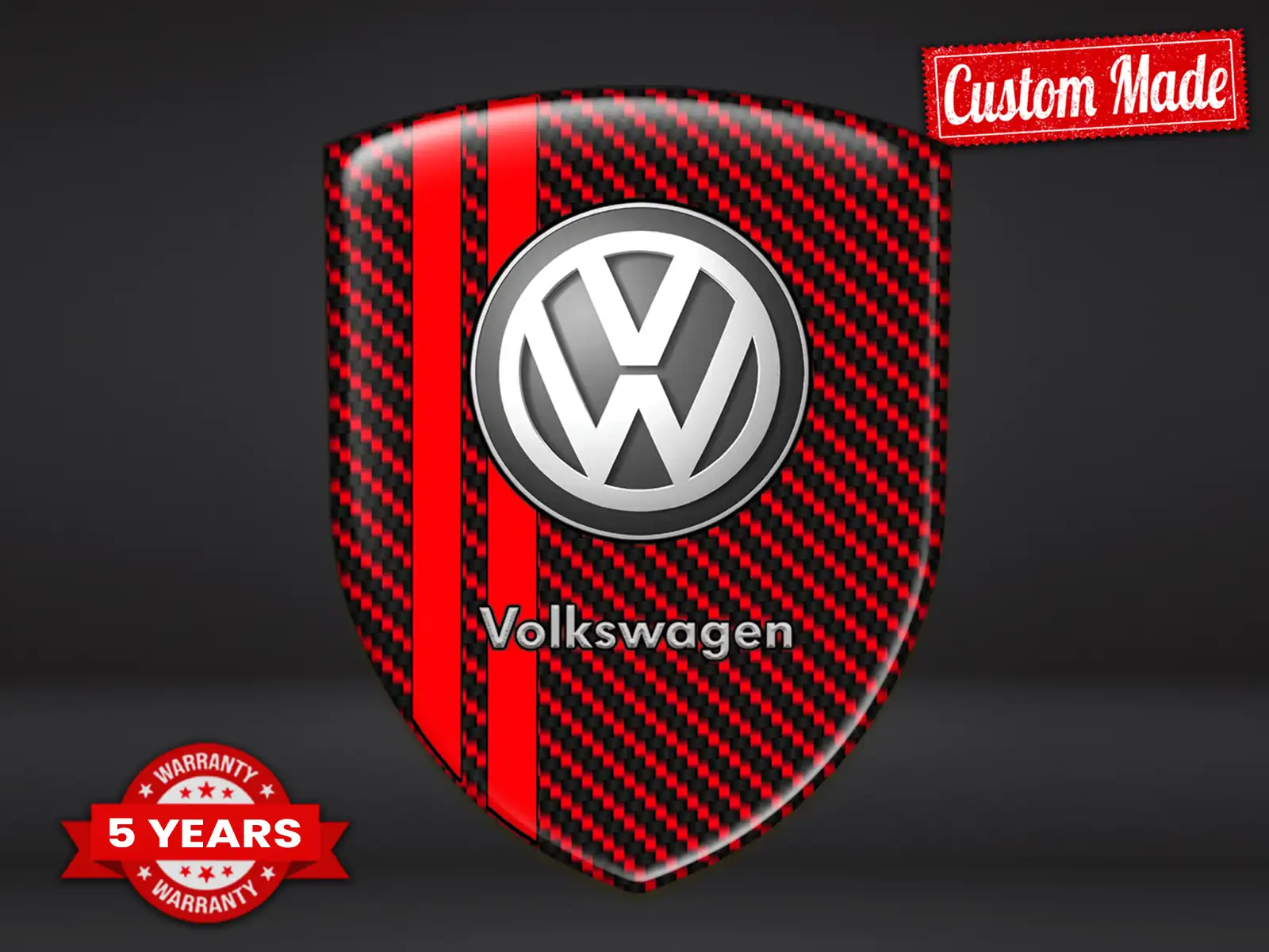 VW Bumper Sticker Printing High Quality Sturdy Modern